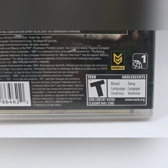 Killzone: Liberation PSP Complete w/ Manual CIB - Picture 12 of 12